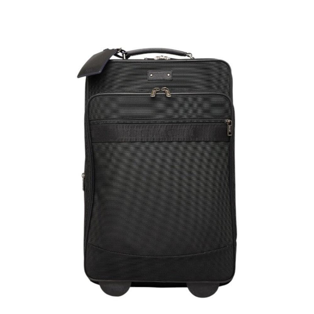 Coach Leather Carry-On Bag Black